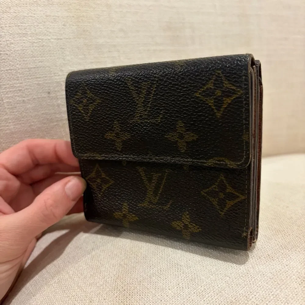 Louis Vuitton Portefeuille Trifold Wallet - Vintage Monogram Canvas